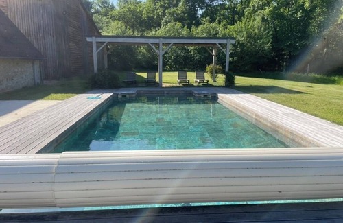 Thesee Maison | Belles maisons 12p: 6ch, 6 sdb, silence , Beauval, piscine : gite Orfeuiles