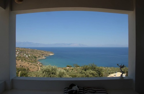 Pylos-Nestoras Maison | Belle maison près de Koroni, Peloponnesos Vue imprenable sur la mer