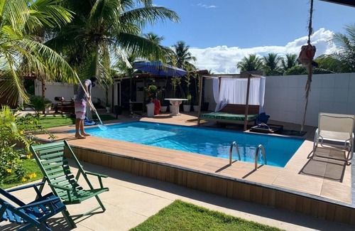 Barra do Jacuipe Maison | Beautiful house with 4 suites, swimming pool, complete gourmet space, 24-hour gated community