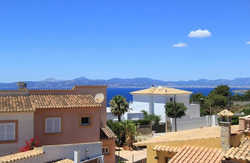 Badia Gran Maison | Beautiful house with sea views, heated saltwater pool, BBQ & air conditioning