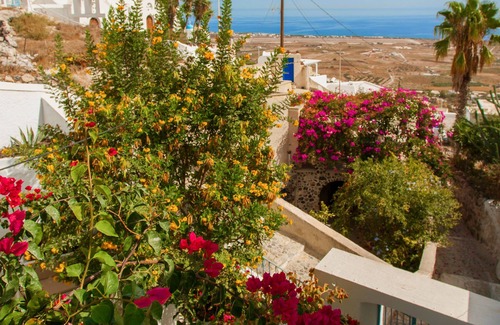 Exo Gonia Villa | Traditionnelle maison troglodytique de Santorin - Hélios