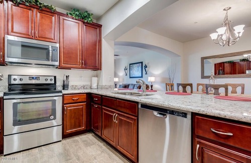 Sunland Village East Copropriété | Belle et luxueuse location de vacances Mesa Arizona avec vue sur le parcours de golf