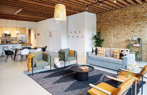 West Loop Appartement | Beautiful Luxury Loft in Fulton Market, Sleeps 12