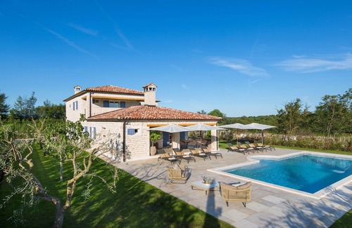 Korenici Villa | Belle villa de luxe avec des sports privés et ECO resort, Istrie, Croatie