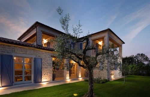 Korenici Villa | Belle villa de luxe avec des sports privés et ECO resort, Istrie, Croatie