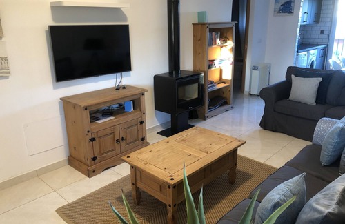 Mazarron Maison | Superbe villa moderne, TV britannique, WIFI, climatisation, piscine privée et parcours de golf