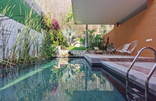Crucecita Maison | Beautiful private Villa with Viva Pool, outdoor spaces. AC and WiFi.