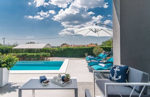 Sveti Petar u Sumi Cottage | Belle villa avec piscine privée en Istrie, Croatie