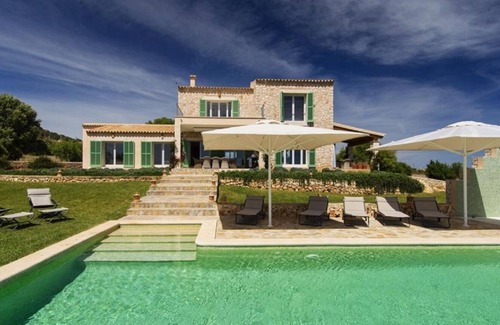 S'alqueria Blanca Maison | Belle nouvelle finca avec mer et île de Cabrera pour 10 personnes
