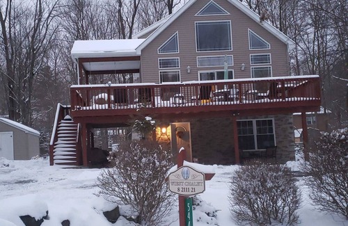 Gouldsboro Chalet De Ski | Beau nouveau chalet Pocono! Attendez de voir celui-ci!