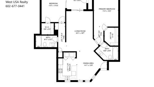 Camelback East Maison | Beautiful newly remodeled 2-Bdrm Biltmore Condo