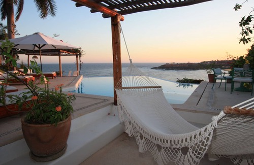 Santa Maria Huatulco Villa | Beautiful Ocean Front Villa Mexique 5 Chambres au complet