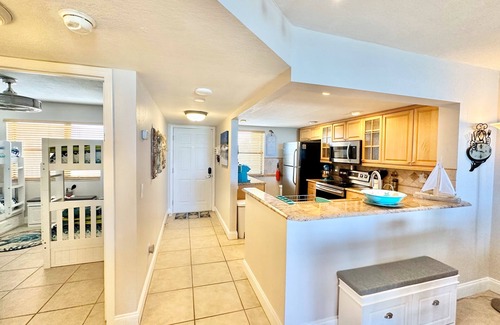 Fort Pierce Shores Copropriété | Beau condo au bord de l'océan avec des vues imprenables