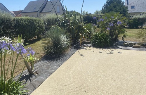 Bretteville-sur-Ay Maison | Magnifique maison de vacances privée pour 6 personnes avec WIFI, TV, terrasse et animaux admis