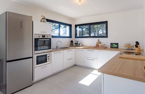 Saint-Germain-sur-Ay Maison | Merveilleuse maison de vacances privée pour 4 personnes avec WIFI et terrasse