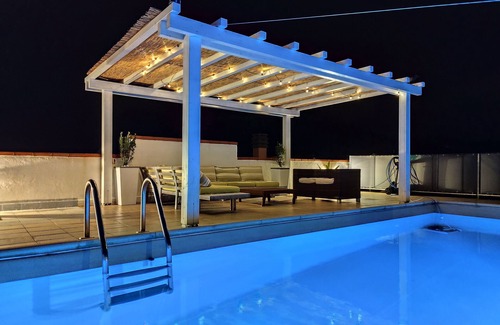 Porto Azzurro Appartement | Magnifique penthouse à l'île d'Elbe avec piscine privée chauffée