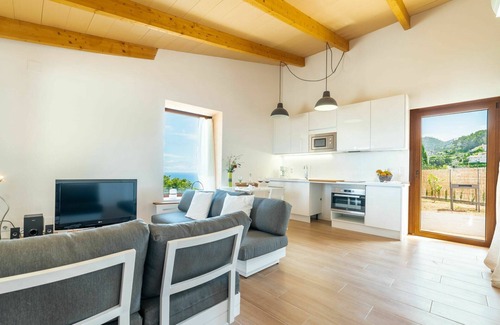 Banyalbufar Maison | Belle maison de vacances privée pour 2 personnes avec WIFI, climatisation, TV, patio et parking