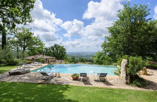 Castellina in Chianti Villa | Maison de vacances privée avec climatisation, piscine privée, WIFI, TV, véranda, près de Sienne