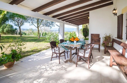 Sant Joan Maison | Magnifique maison de vacances privée avec WIFI, piscine privée, TV, balcon, animaux admis, parking