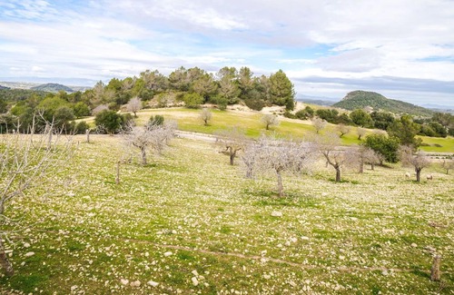 Sant Joan Maison | Magnifique maison de vacances privée avec WIFI, piscine privée, TV, balcon, animaux admis, parking
