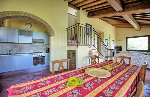 Lucignano Villa | Maison de vacances privée avec WIFI, piscine privée, climatisation, TV, patio, vue panoramique