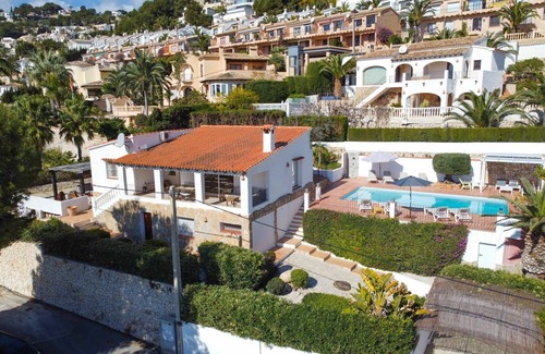Pinar del Advocat Maison | Maison de vacances privée avec WIFI, climatisation, piscine privée, TV, terrasse, vue panoramique