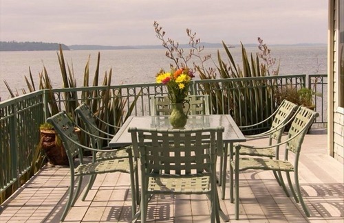 Three Tree Point Maison | Belle région de Seattle Beach House sur Puget Sound Waterfront