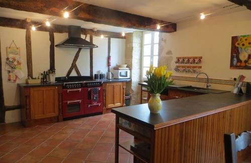 Gondrin Autre | Magnifique maison en pierre, piscine chauffée et vues sur la campagne vallonnée