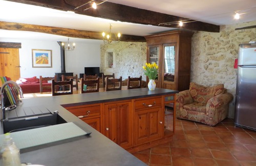 Gondrin Autre | Magnifique maison en pierre, piscine chauffée et vues sur la campagne vallonnée