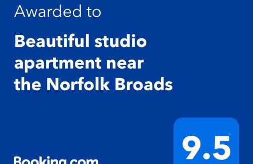 Rackheath Appartement | Beautiful studio apartment near the Norfolk Broads