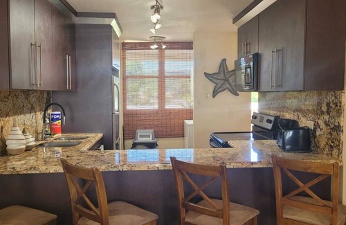 Rincon Appartement | Beautiful sunsets & steps from the beach! Comfortable apartment, great location!