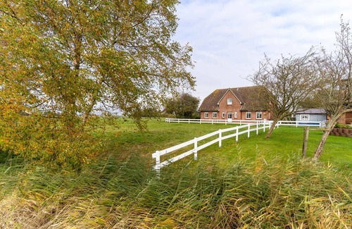 Toenning Appartement | Beautiful vacation apartment on a horse farm on the edge of the harbor town of Tönning
