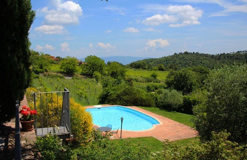 Palazzuolo Alto Villa | Belle villa bénéficiant d’une superbe vue panoramique sur les vignobles et les oliveraies. Point de