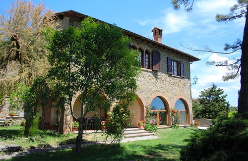 Palazzuolo Alto Villa | Belle villa bénéficiant d’une superbe vue panoramique sur les vignobles et les oliveraies. Point de