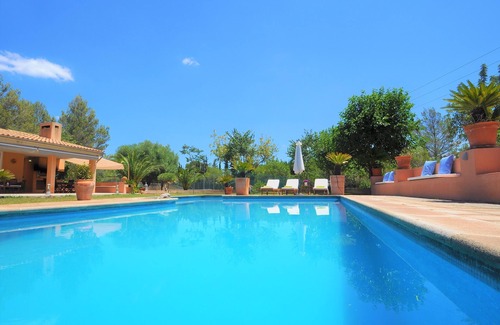 Bunyola Villa | Belle villa "Sa Rota" avec Wi-Fi, jardin, terrasse, piscine et court de tennis