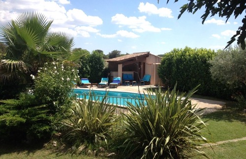 Galargues Maison | Bonito chalet con piscina segura cerca de Sommières