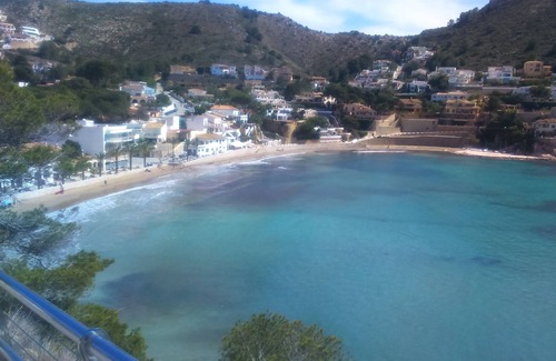 El Portet Villa | Belle villa avec vue sur la mer et une piscine partagée située dans les jardins méditerranéens