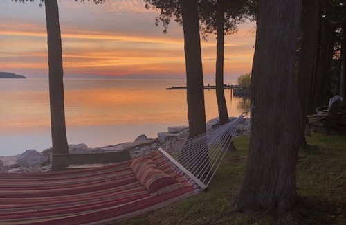 Gills Rock Cottage | Magnifique chalet sur le front de mer de Green Bay