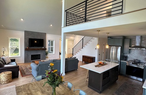 Middleton Maison | Beautiful Waterfront home with sunset views and spacious layout.