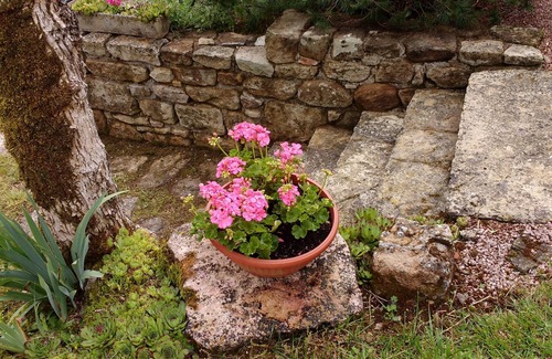 Rueyres Maison | Grange de ferme en pierres 'Quercynoises' superbement rénovée, jardin et piscine