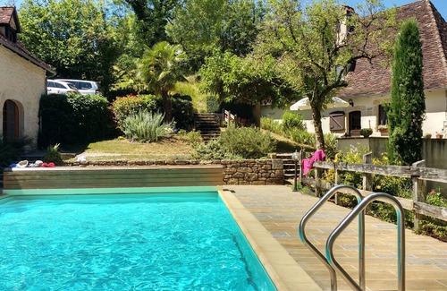Rueyres Maison | Grange de ferme en pierres 'Quercynoises' superbement rénovée, jardin et piscine