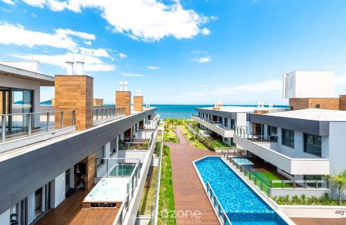 Morro das Pedras Appartement | Lindo Apto Zen Pé na Areia com Jacuzzi em IBC0205