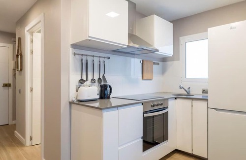 Porta Appartement | BeBarceloner Sant Andreu Apartments - 3 bedrooms with terrace