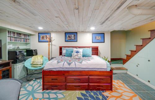 Beckley Appartement | Beckley Studio with Private Hot Tub and Home Gym!