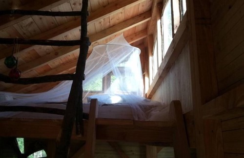 La Chapelle-aux-Naux Maison | Cabane du pêcheur : cabane dans les arbres de charme avec SPA en bords de Loire