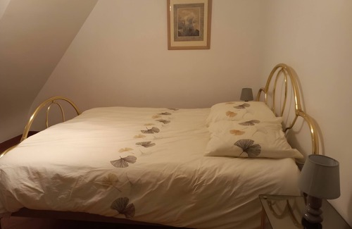 Plogoff Lit Et Petit-Déjeuner | Bed and Breakfast 'Chambre Les Hortensias' with Sea View, Private Terrace and Wi-Fi