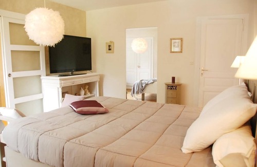 Vic-Fezensac Maison | Chambre d'hôtes Bernes - Piscine avec vue