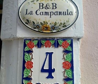 Vittorito Lit Et Petit-Déjeuner | Bed and Breakfast La Campanula
