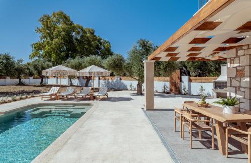 Ano Vasilikos Villa | Bedrock beachside villa with private pool