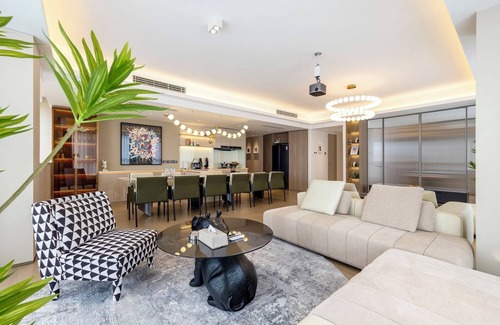 Jianwai Street Lit Et Petit-Déjeuner | Beijing CBD luxury apartment